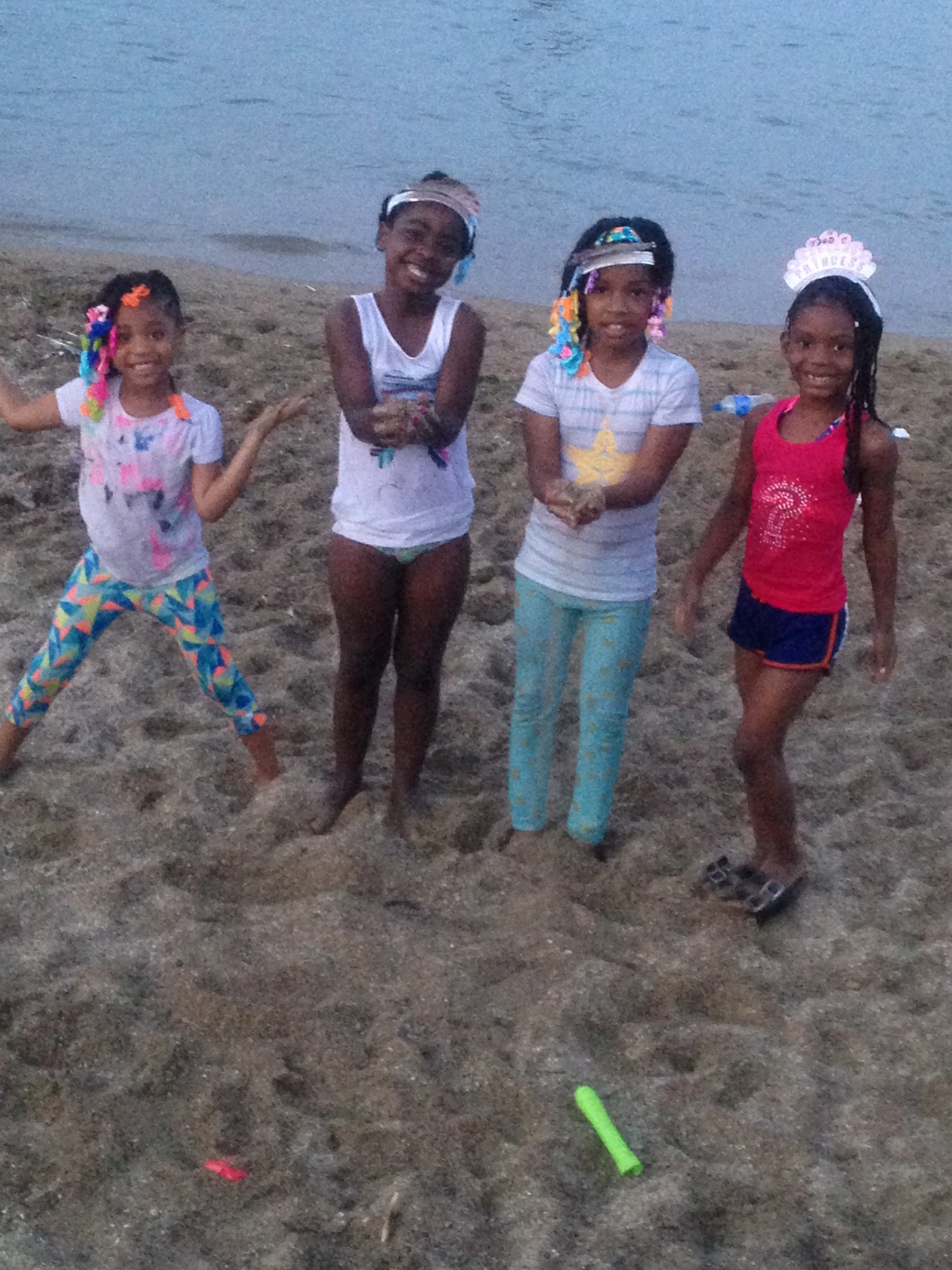 Youth beach outing