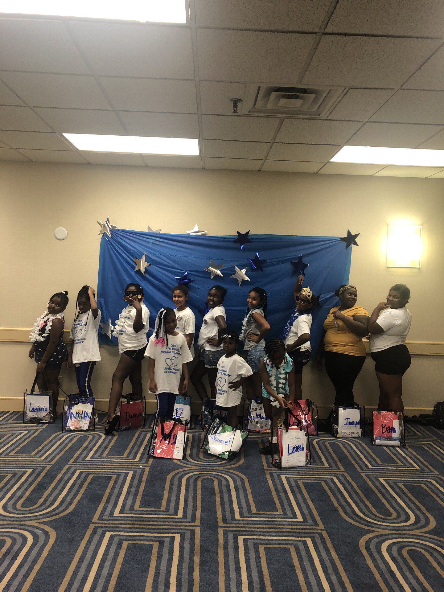 Princess celebration group photo